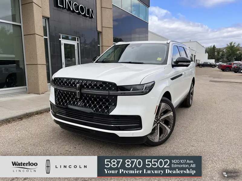 2027 Lincoln Navigator Black Label, černá, 7 km, dovoz Kanada — foto 1
