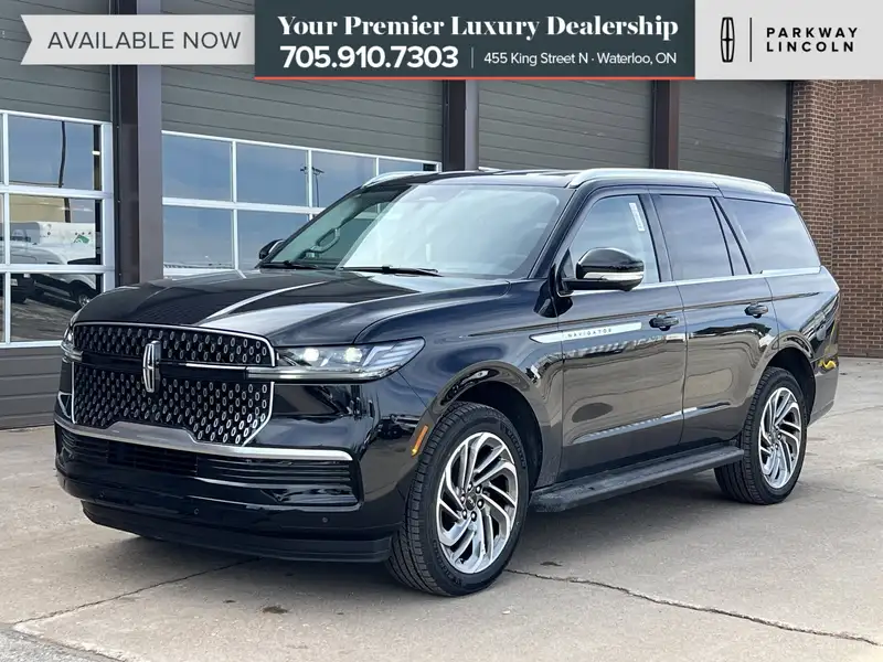 2027 Lincoln Navigator Reserve | Incoming Unit, černá, 1 km, dovoz Kanada — foto 1