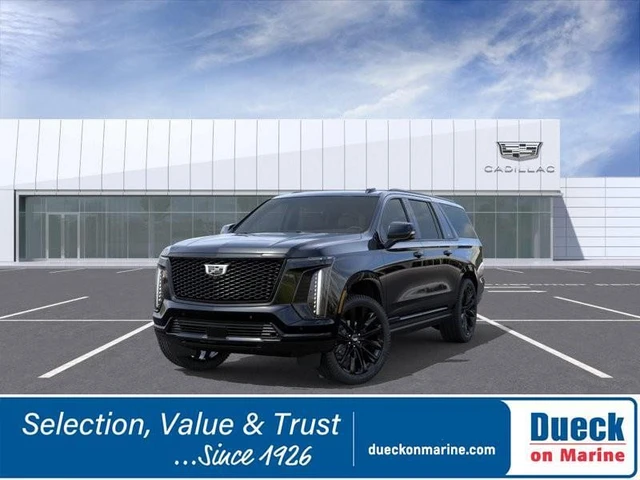 2026 Cadillac Escalade Esv Platinum Sport, čierna, 1 km, dovoz Kanada — foto 1
