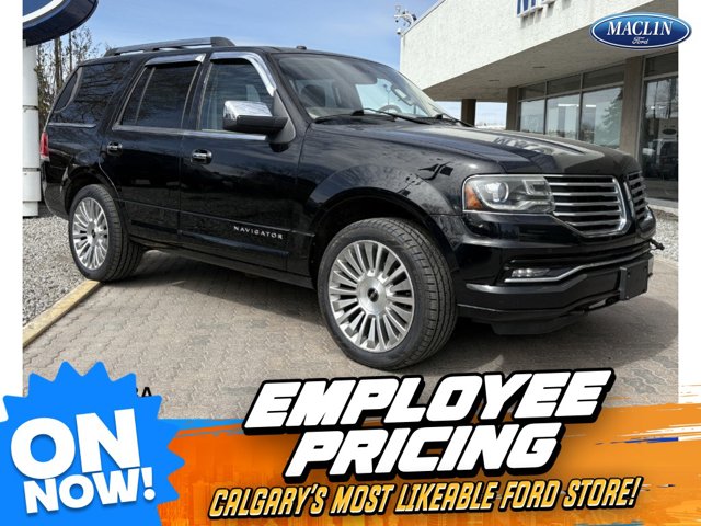 2016 Lincoln Navigator HTD/CLD LEATHER 22 INCH WHEELS, čierna, 166 002 km, dovoz Kanada — foto 1