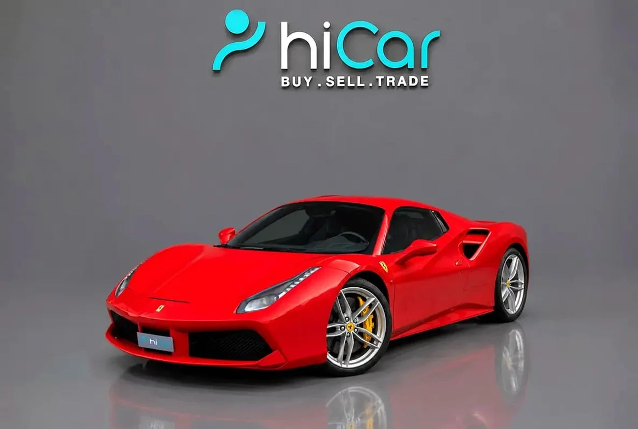2016 Ferrari 488 Spider STANDARD, červená, 51 042 km, dovoz SAE — foto 1