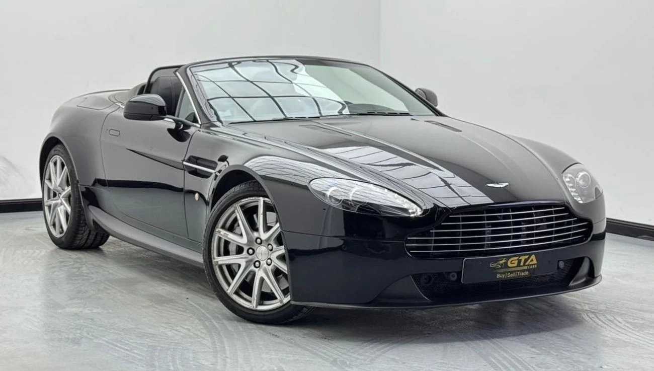 2013 Aston Martin Vantage STANDARD, čierna, 74 762 km, dovoz SAE — foto 1