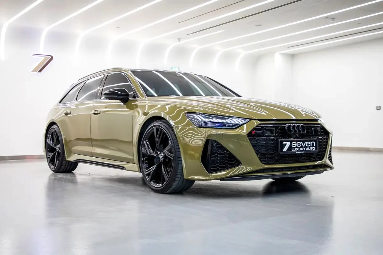 2022 Audi RS6 STANDARD, zelená, 72 000 km, dovoz SAE — foto 1