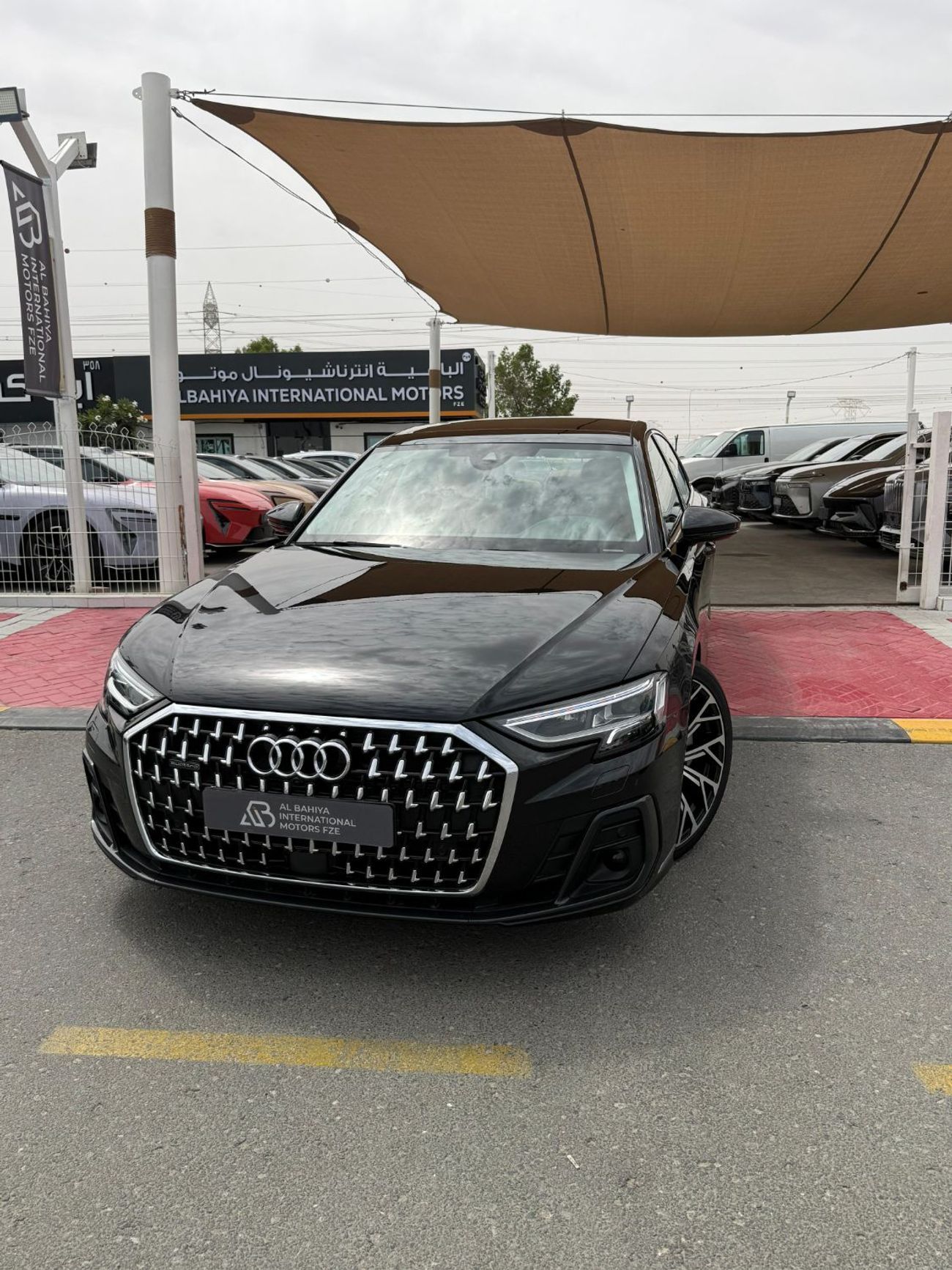2026 Audi A8, čierna, 0 km, dovoz SAE — foto 1