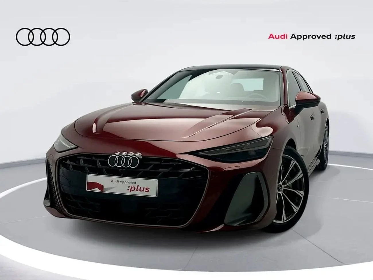 2026 Audi A6, červená, 100 km, dovoz SAE — foto 1