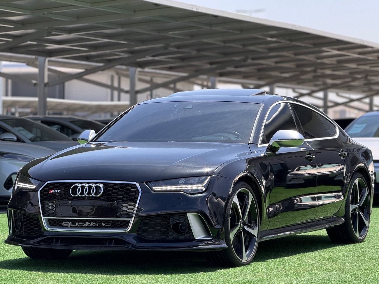 2016 Audi RS7 PERFORMANCE, čierna, 97 000 km, dovoz SAE — foto 1
