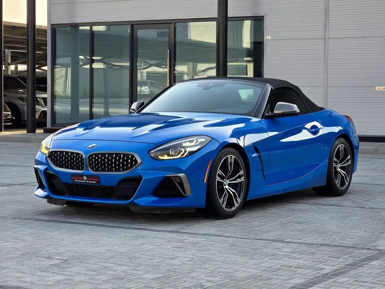 2020 BMW Z4 M40i, modrá, 70 000 km, dovoz SAE — foto 1