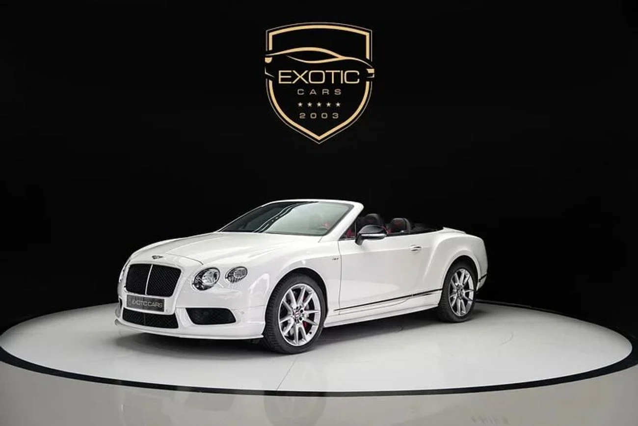 2015 Bentley Continental GTC, biela, 47 000 km, dovoz SAE — foto 1