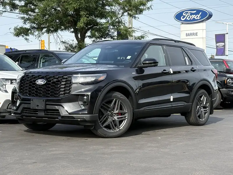 2027 Ford Explorer ST-Line, čierna, 0 km, dovoz Kanada — foto 2 z 12