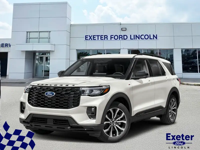 2027 Ford Explorer ST-LINE 4WD, bílá, 0 km, dovoz Kanada — foto 1
