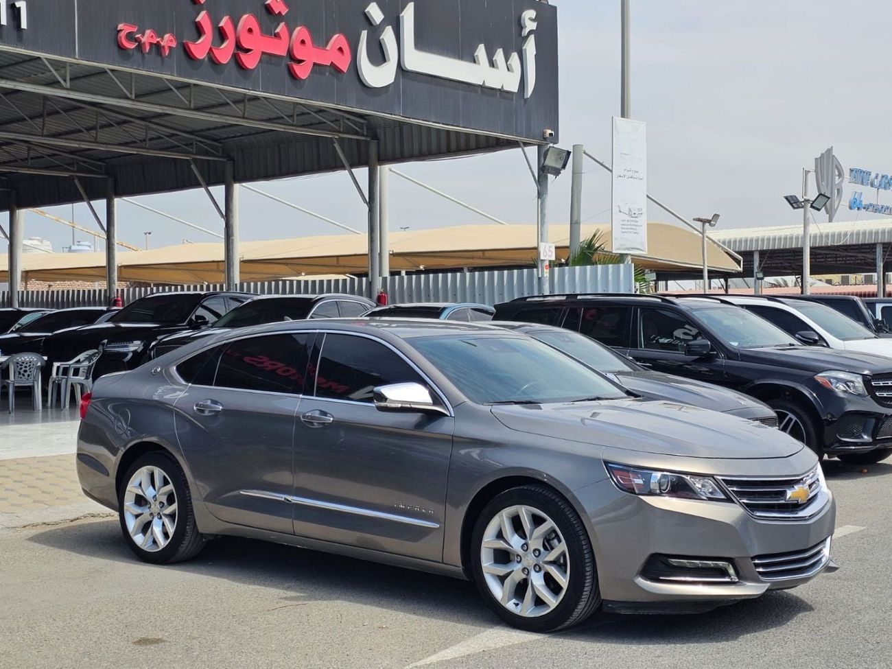 2017 Chevrolet Impala LTZ, sivá, 124 000 km, dovoz SAE — foto 1