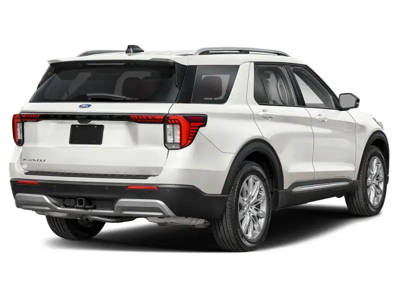 2027 Ford Explorer Platinum, biela, 0 km, dovoz Kanada — foto 2 z 3