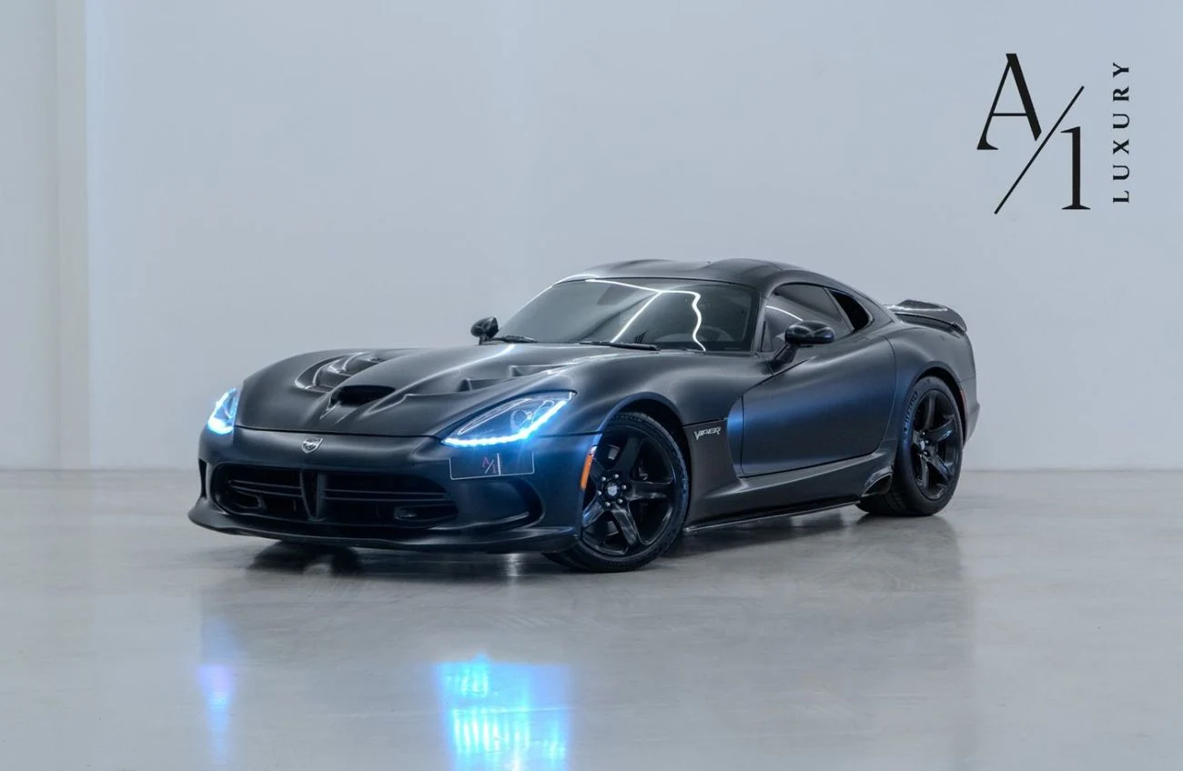 2017 Dodge Viper SRT, čierna, 68 100 km, dovoz SAE — foto 1