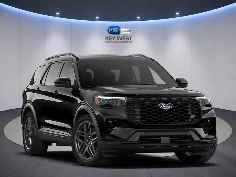 2027 Ford Explorer ST 4WD, čierna, 0 km, dovoz Kanada — foto 4 z 8