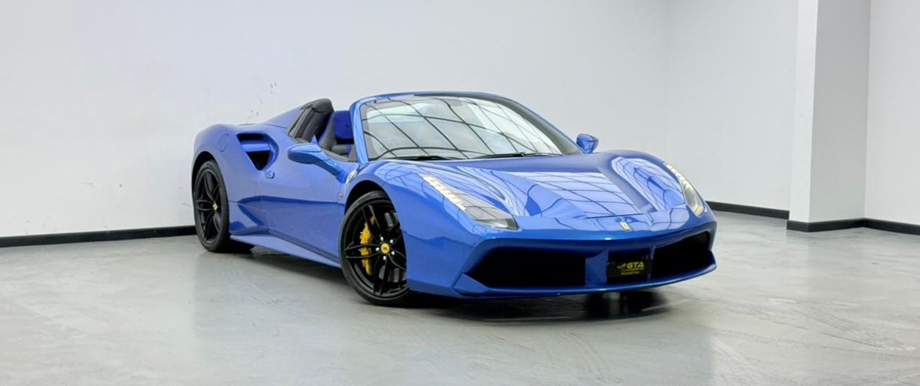 2016 Ferrari 488 Spider STANDARD, modrá, 57 236 km, dovoz SAE — foto 1