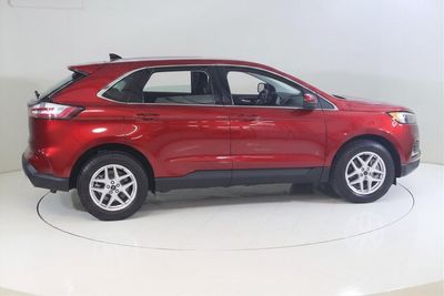 2023 Ford Edge SEL, červená, 21 020 km, dovoz SAE — foto 3 z 10
