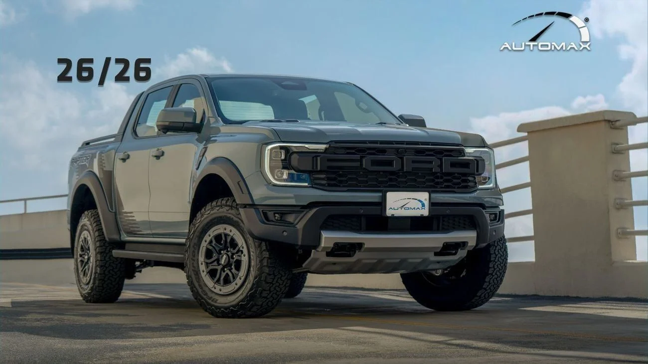 2026 Ford Ranger RAPTOR, sivá, 0 km, dovoz SAE — foto 1 z 27 2026 Ford Ranger RAPTOR, sivá, 0 km, dovoz SAE — foto 1 z 27