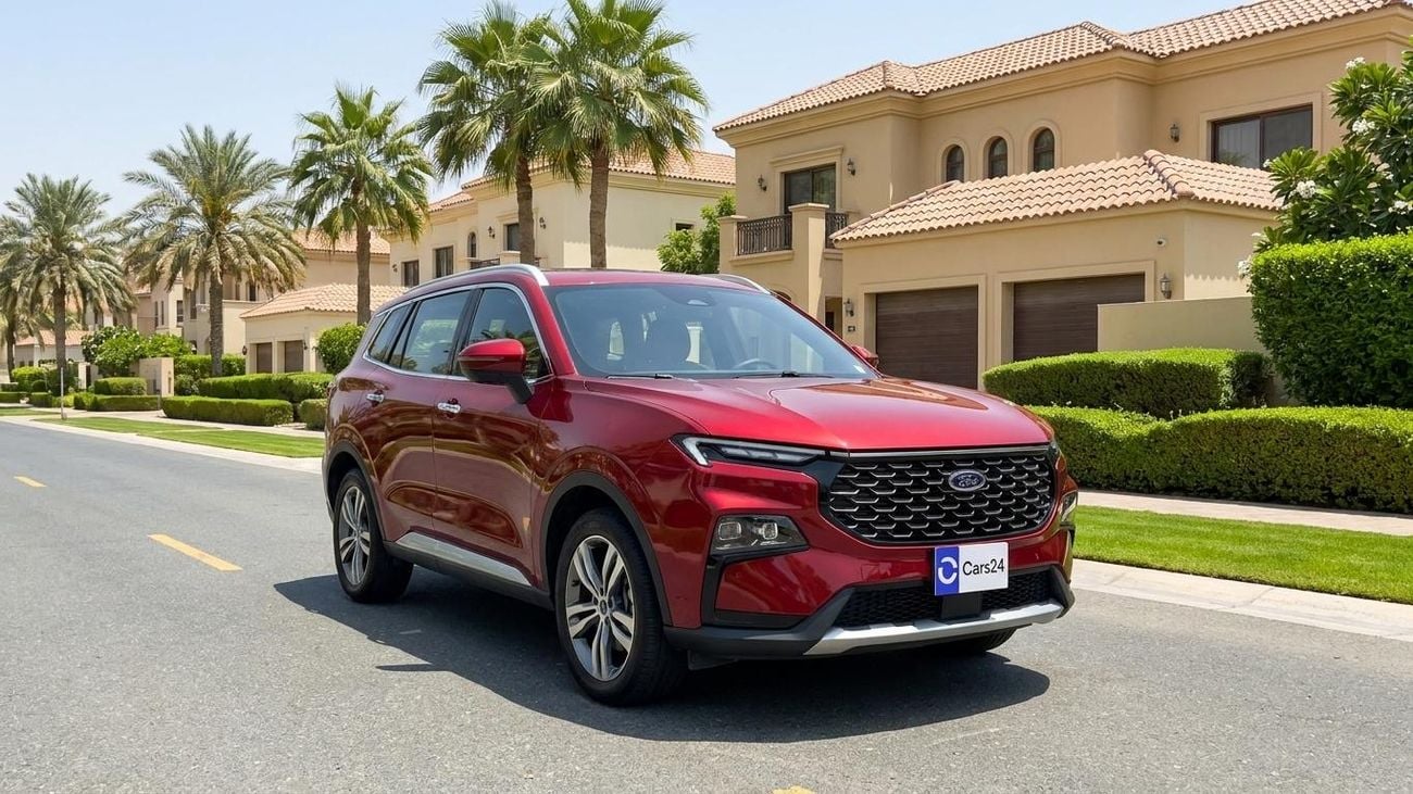 2024 Ford Territory, červená, 32 520 km, dovoz SAE — foto 1