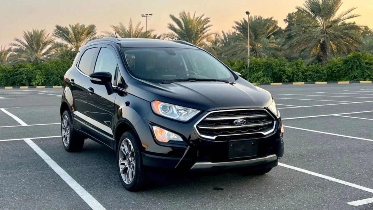2020 Ford EcoSport TITANIUM, čierna, 68 000 km, dovoz SAE — foto 1