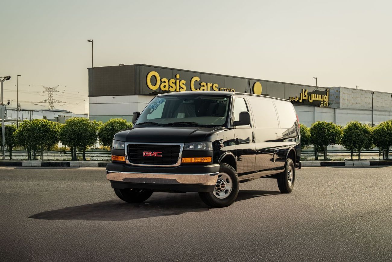 2023 GMC Savana, čierna, 0 km, dovoz SAE — foto 1