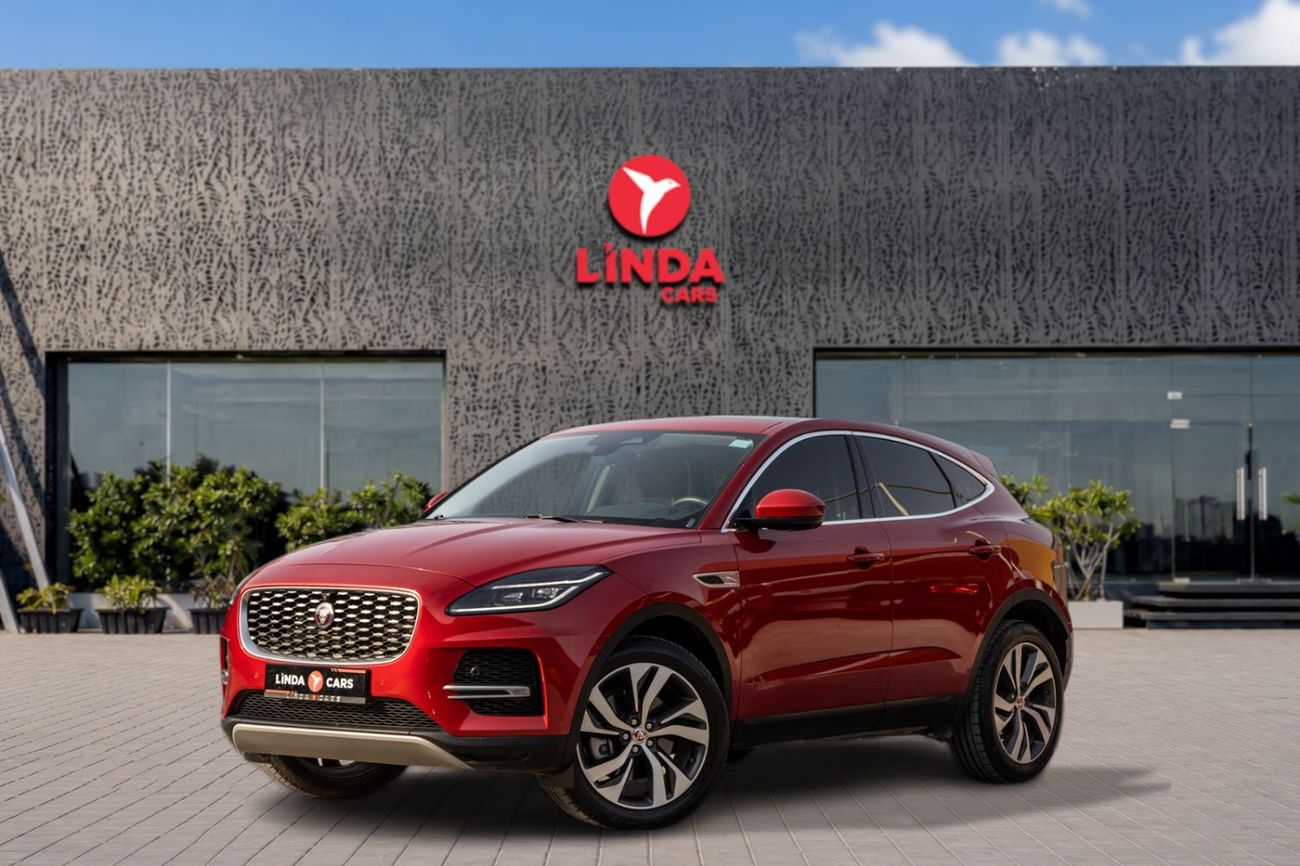 2021 Jaguar E-PACE SE, červená, 62 000 km, dovoz SAE — foto 1