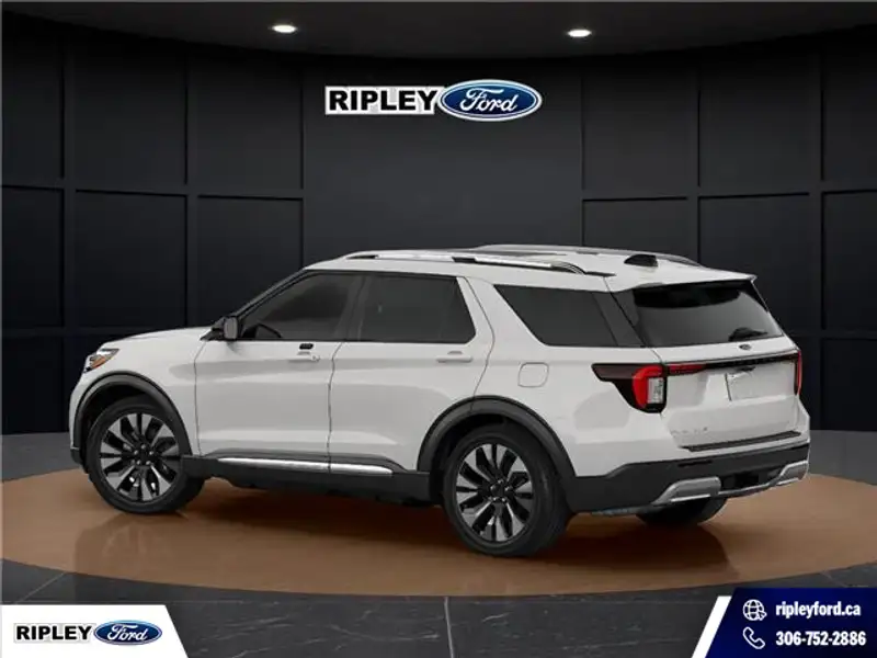 2027 Ford Explorer Platinum, sivá, 0 km, dovoz Kanada — foto 2 z 7