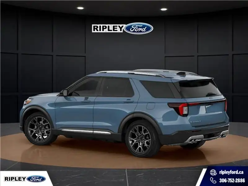 2027 Ford Explorer Platinum, modrá, 0 km, dovoz Kanada — foto 2 z 7