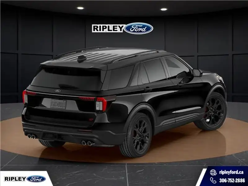 2027 Ford Explorer ST, čierna, 0 km, dovoz Kanada — foto 3 z 7