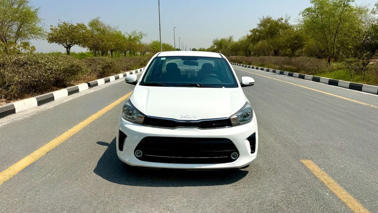 2023 Kia Pegas EX, biela, 83 000 km, dovoz SAE — foto 1