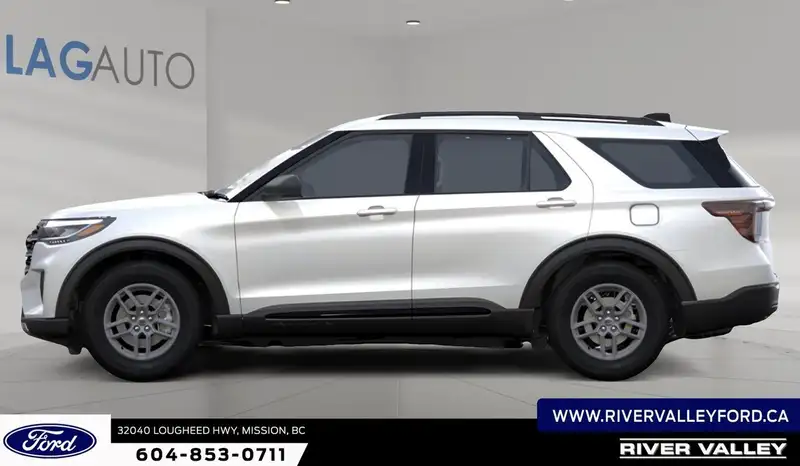 2027 Ford Explorer Active, biela, 0 km, dovoz Kanada — foto 2 z 3