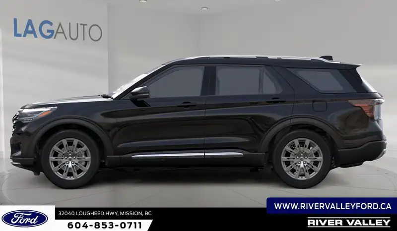2027 Ford Explorer Platinum, čierna, 0 km, dovoz Kanada — foto 2 z 3