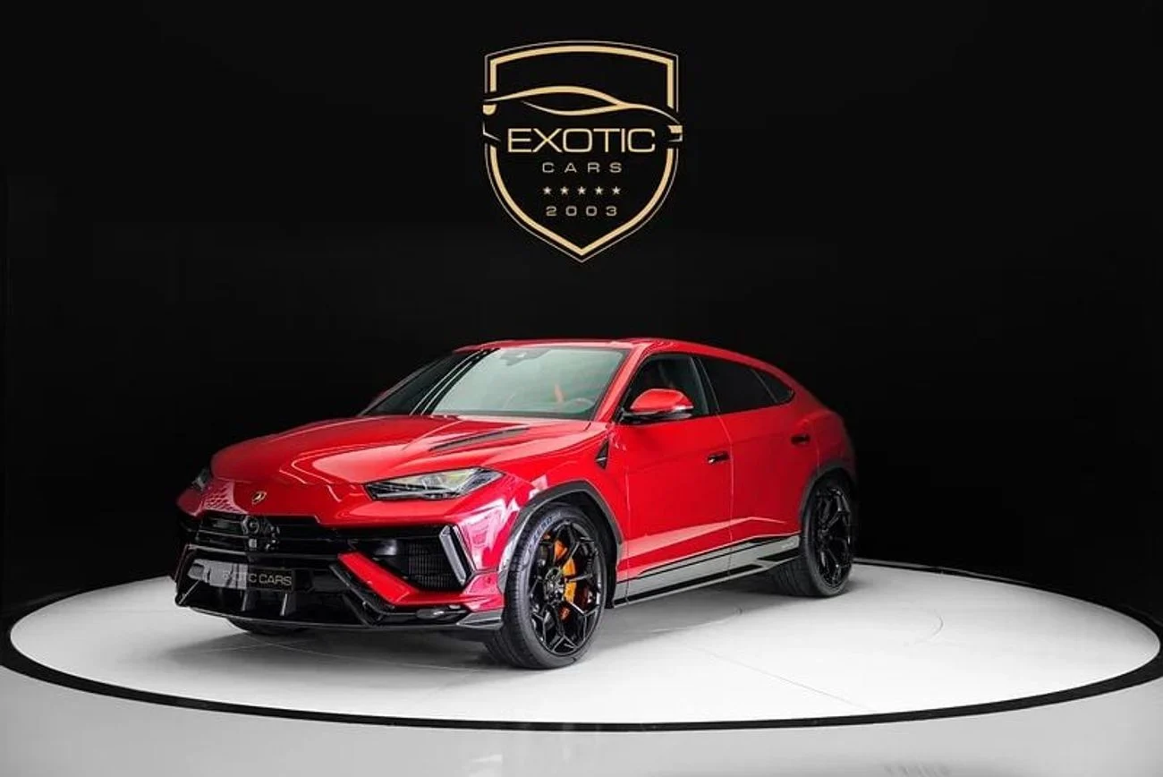 2023 Lamborghini Urus PERFORMANTE, červená, 1 000 km, dovoz SAE — foto 1