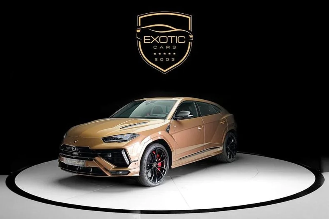2023 Lamborghini Urus, zlatá, 2 000 km, dovoz SAE — foto 1