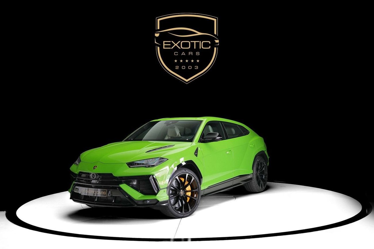 2024 Lamborghini Urus, zelená, 4 000 km, dovoz SAE — foto 1