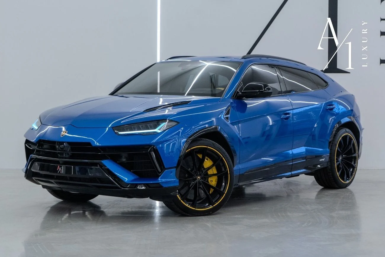 2023 Lamborghini Urus, modrá, 66 000 km, dovoz SAE — foto 1