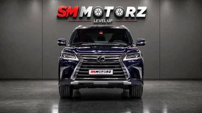 2018 Lexus LX570 PLATINUM, modrá, 131 000 km, dovoz SAE — foto 3 z 16