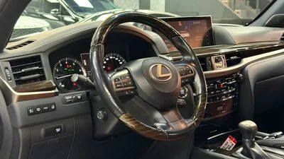 2018 Lexus LX570 PLATINUM, modrá, 131 000 km, dovoz SAE — foto 7 z 16