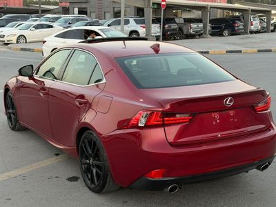 2014 Lexus IS250 PREMIER, červená, 158 000 km, dovoz SAE — foto 4 z 16
