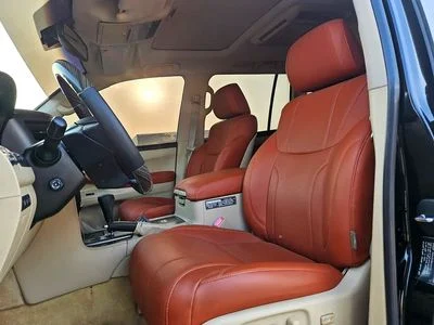 2009 Lexus LX570 TOP, čierna, 86 000 km, dovoz SAE — foto 9 z 16