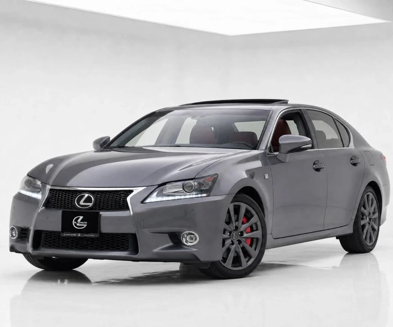 2016 Lexus GS350 PLATINUM, sivá, 179 000 km, dovoz SAE — foto 1