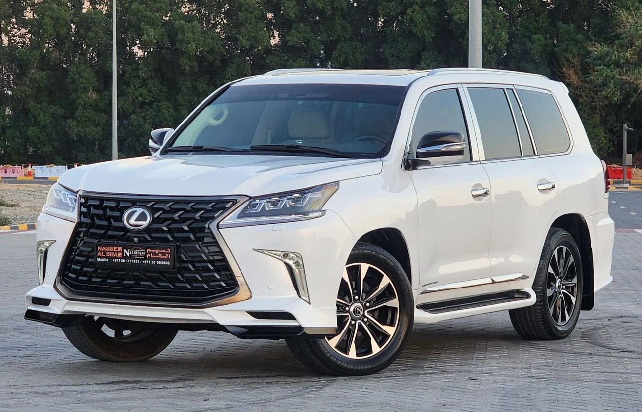 2015 Lexus LX570, biela, 145 000 km, dovoz SAE — foto 1