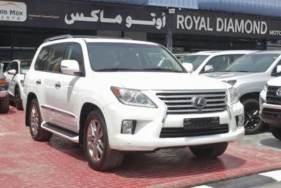 2013 Lexus LX570 PLATINUM, biela, 269 000 km, dovoz SAE — foto 3 z 15