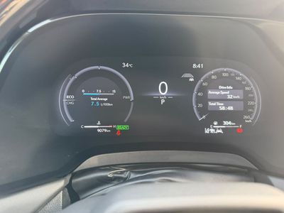 2025 Lexus RX350h PLATINUM, čierna, 9 079 km, dovoz SAE — foto 7 z 16