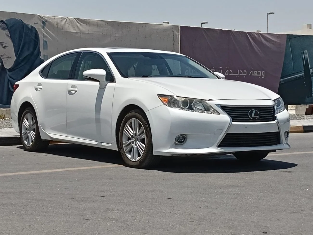 2013 Lexus ES350 PLATINUM, biela, 91 000 km, dovoz SAE — foto 1