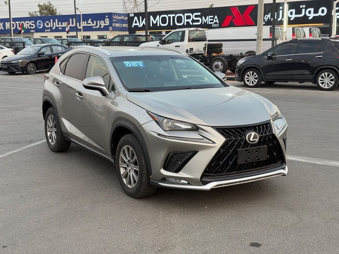 2017 Lexus NX200t PLATINUM, strieborná, 45 249 km, dovoz SAE — foto 1 | AMECAR 2017 Lexus NX200t PLATINUM, strieborná, 45 249 km, dovoz SAE — foto 1