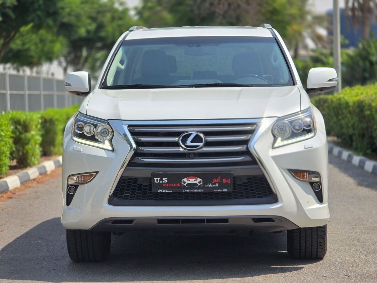 2017 Lexus GX460 PREMIER, biela, 156 000 km, dovoz SAE — foto 1