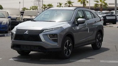 2026 Mitsubishi Eclipse Cross GLX HIGH LINE, sivá, 0 km, dovoz SAE — foto 3 z 17