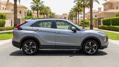 2022 Mitsubishi Eclipse Cross GLS MIDLINE, sivá, 85 497 km, dovoz SAE — foto 3 z 16