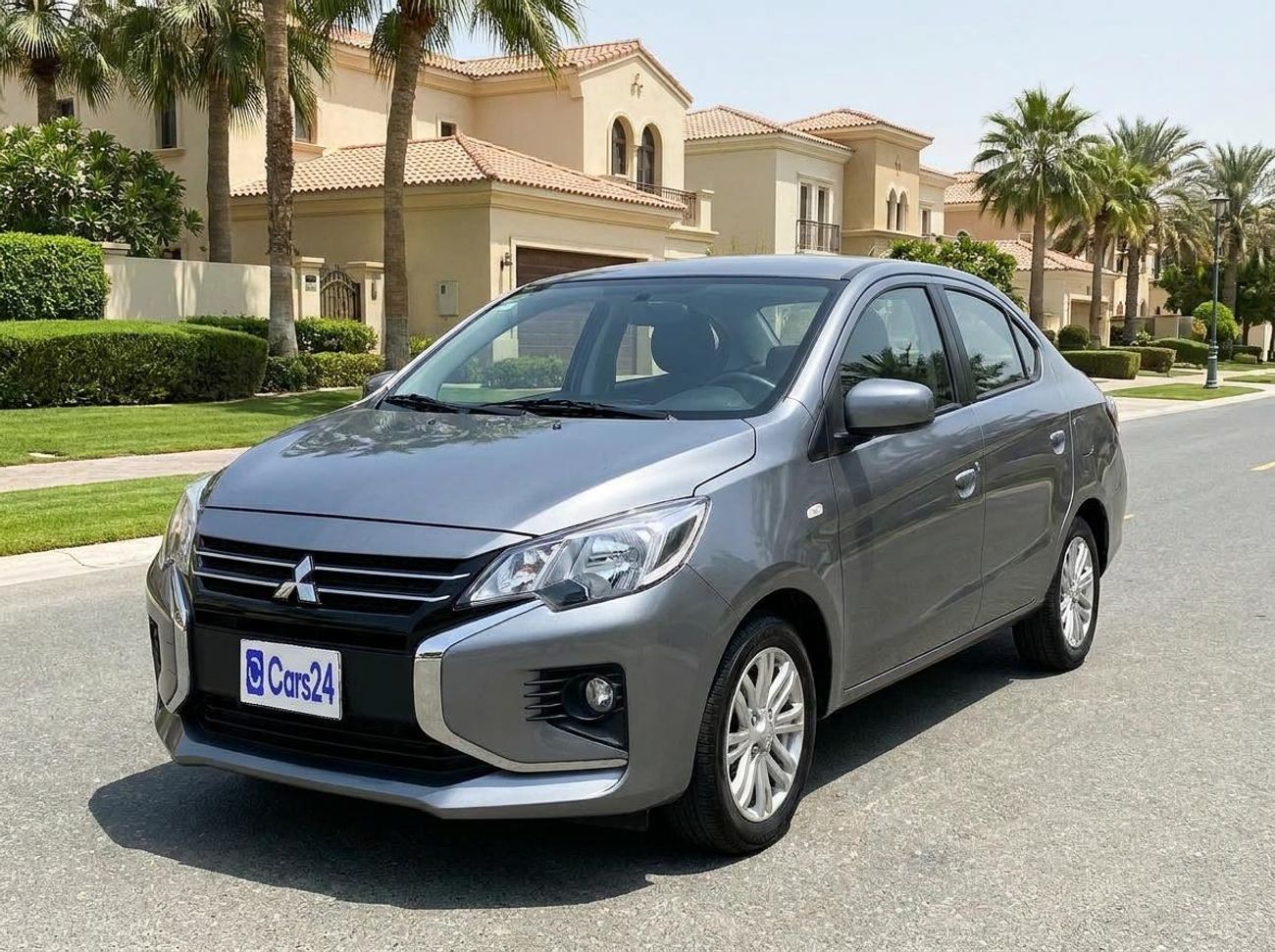 2023 Mitsubishi Attrage GLX HIGHLINE, sivá, 108 034 km, dovoz SAE — foto 1