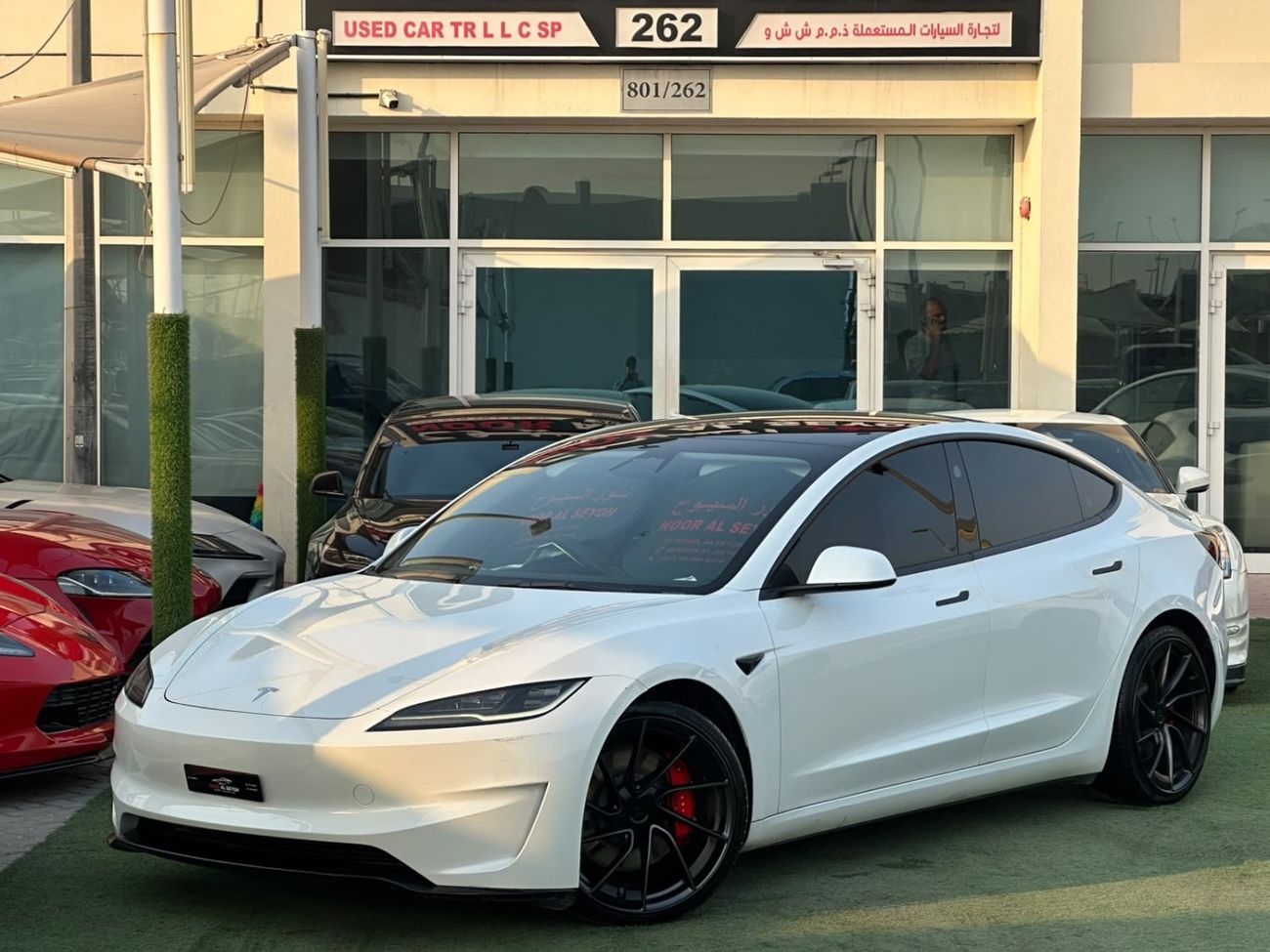 2024 Tesla Model 3 PERFORMANCE, biela, 69 000 km, dovoz SAE — foto 1